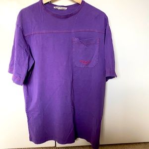 ACNE studios purple t shirt
